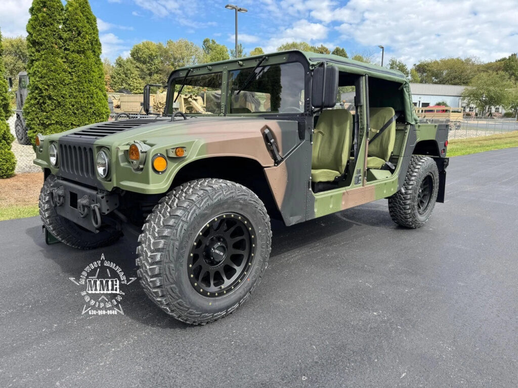 2000 Am General M1097a2 1 1/4 Ton Humvee Hmmwv 4 Speed