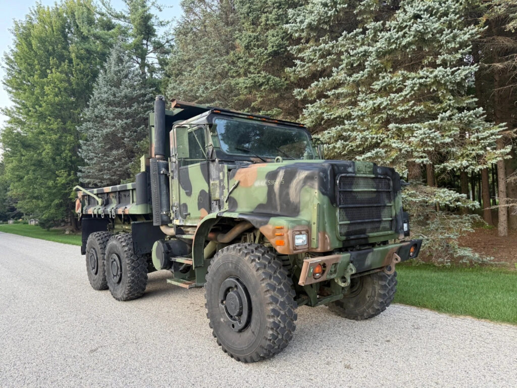2005 Oshkosh MTVR MK29 6×6 Dump Truck Military off road Diesel