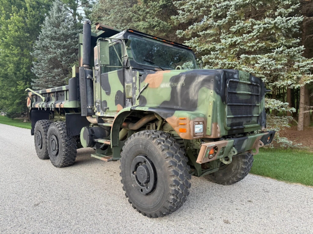 2005 Oshkosh MTVR MK29 6×6 Dump Truck Military off road Diesel