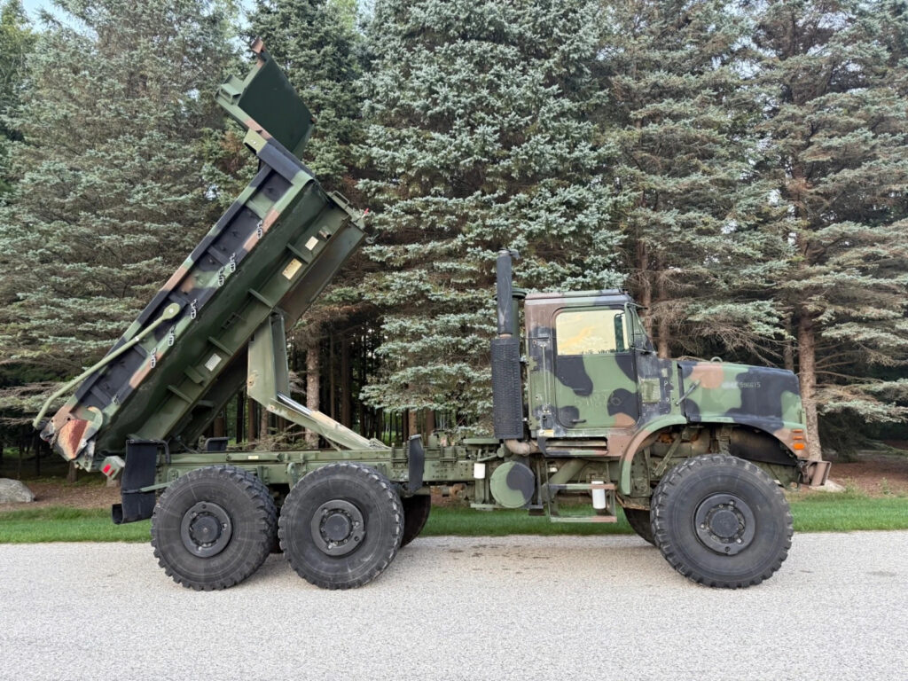 2005 Oshkosh MTVR MK29 6×6 Dump Truck Military off road Diesel