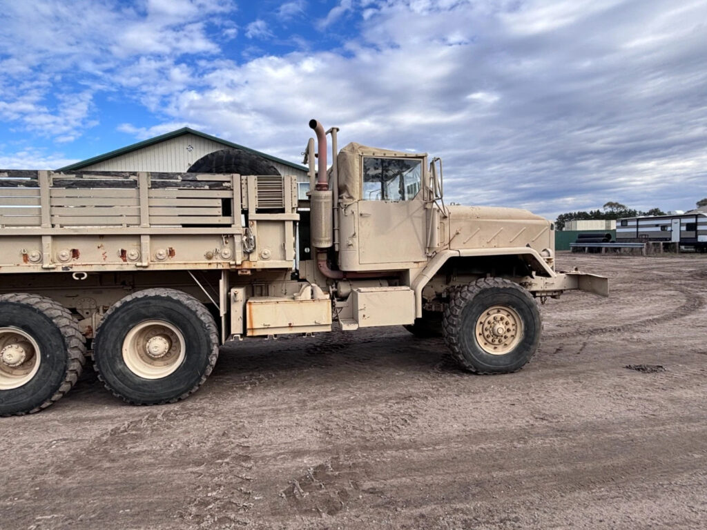 Am General M923 Military 5-Ton Cargo Truck with Winch
