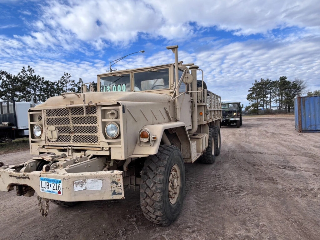 Am General M923 Military 5-Ton Cargo Truck with Winch