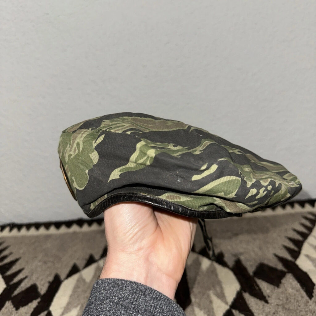 VTG Vietnam French Commando Ouragan MACV SOG JWD Tiger Stripe Camouflage Beret