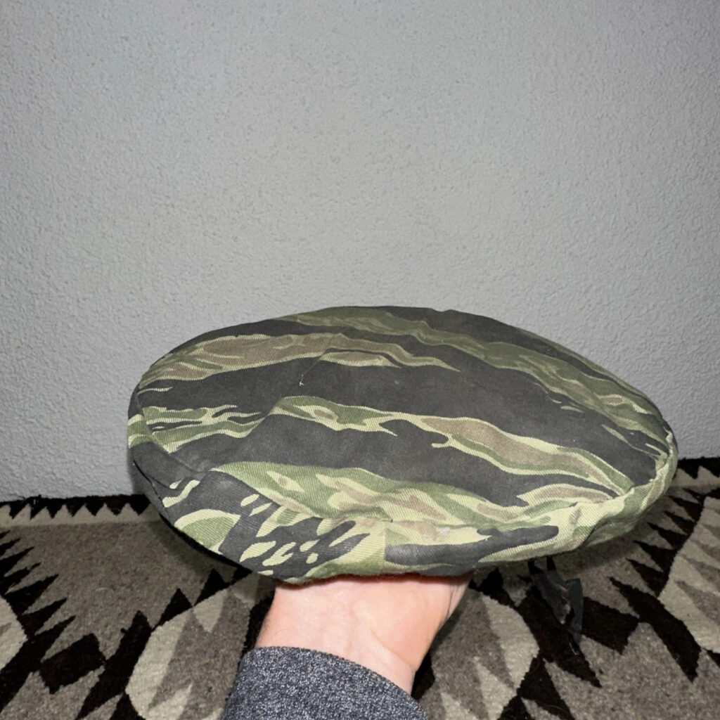 VTG Vietnam French Commando Ouragan MACV SOG JWD Tiger Stripe Camouflage Beret