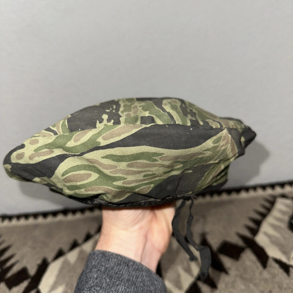 VTG Vietnam French Commando Ouragan MACV SOG JWD Tiger Stripe Camouflage Beret