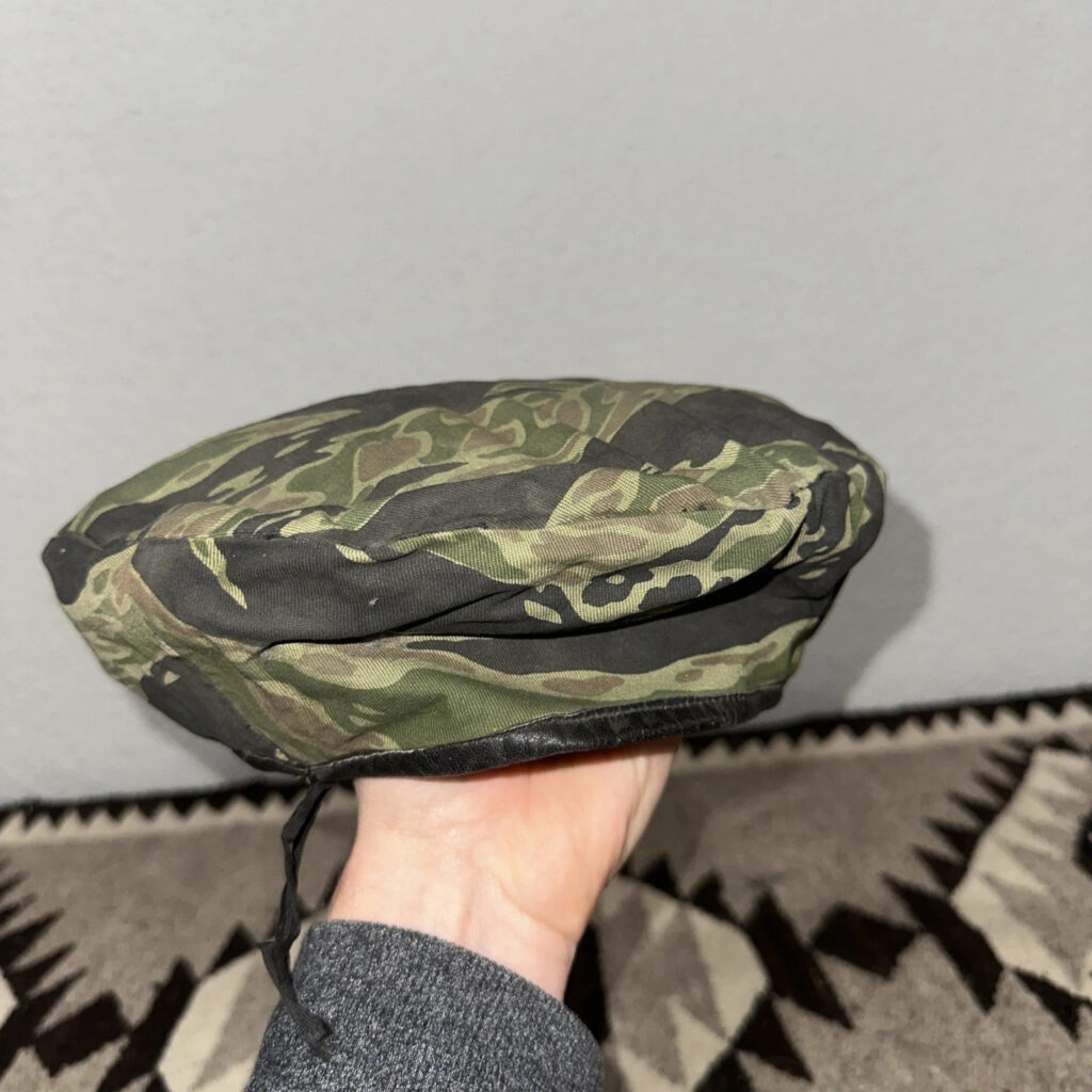 VTG Vietnam French Commando Ouragan MACV SOG JWD Tiger Stripe Camouflage Beret