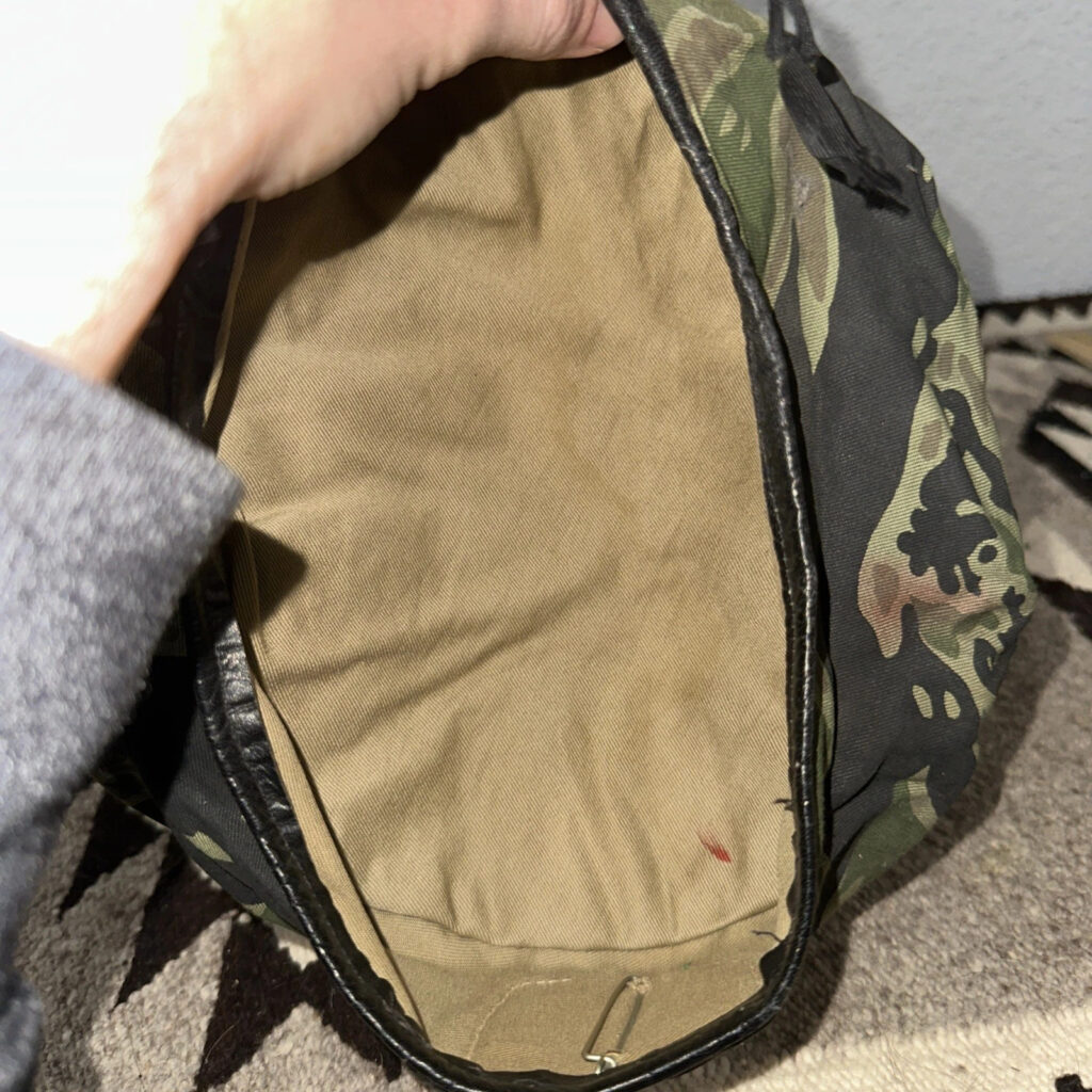 VTG Vietnam French Commando Ouragan MACV SOG JWD Tiger Stripe Camouflage Beret