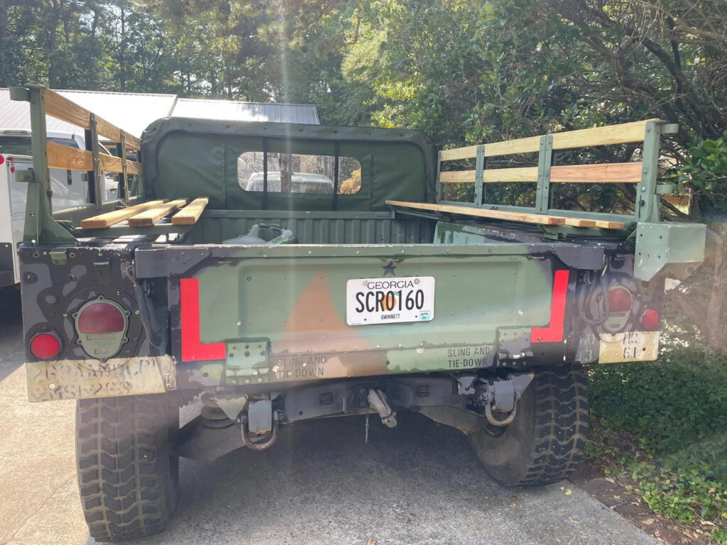 Hmmwv, Humvee 6.2L M998 2 Seater Pick up Truck