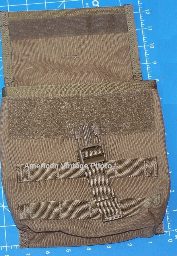 Pouch Military Magazine SAW Case Coyote 200 Rnd Molle Dump Ration Issue