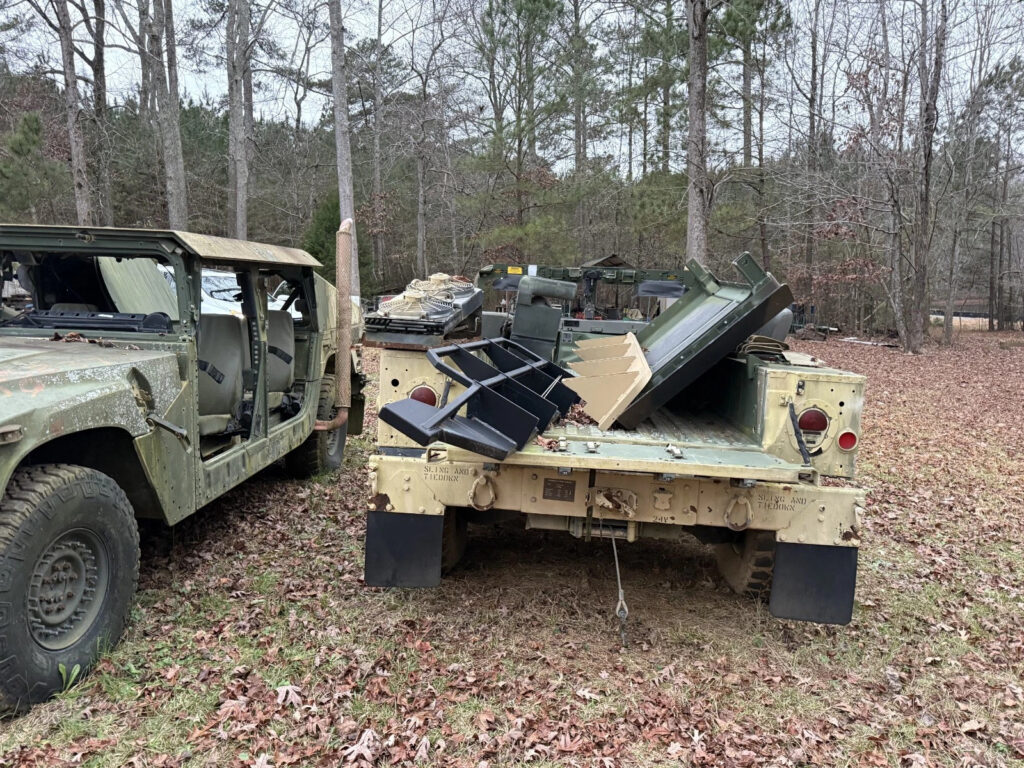 *running* Hmmwv, Humvee 6.5L Turbo w/ OD (4l80e 4 Speed) Military Vehicle M1114