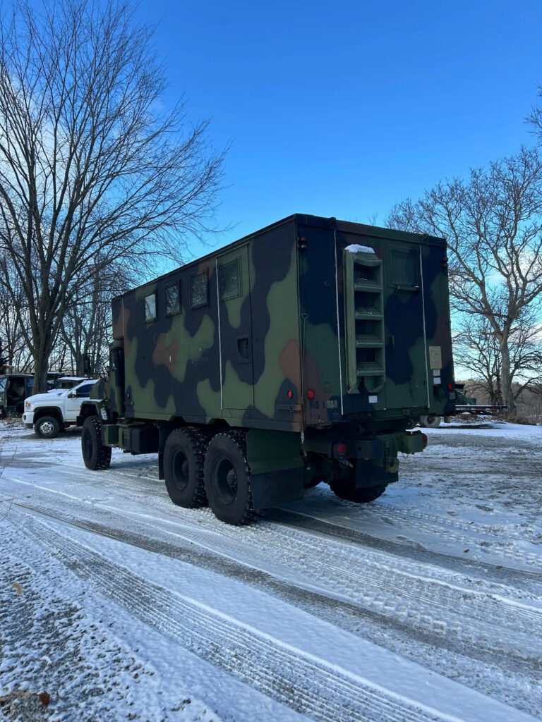 1991 BMY M934a2 Expandable van 6×6 Super Nice!!! Rebuilt in 2010