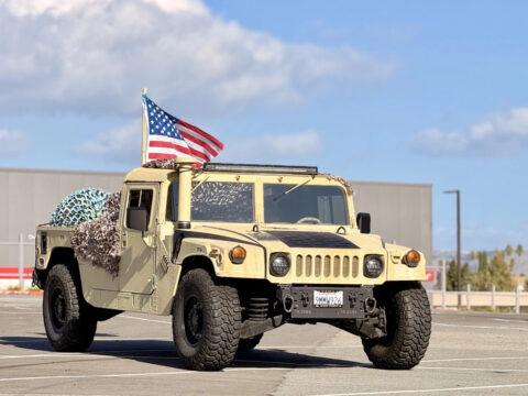 CA Plate Military Hmmwv Clean Title M1097a2 Troop Carrier Humvee Hummer H1 for sale