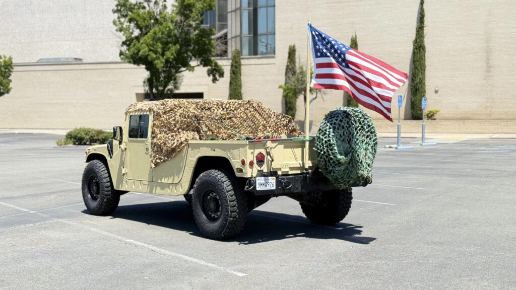 CA Plate Military Hmmwv Clean Title M1097a2 Troop Carrier Humvee Hummer H1