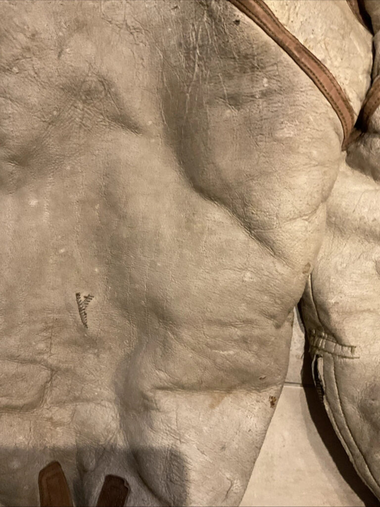 Original AAF B-7 WW2 Shearling Flight Jacket, A-6 Pants 38 R W/ Mittens READ