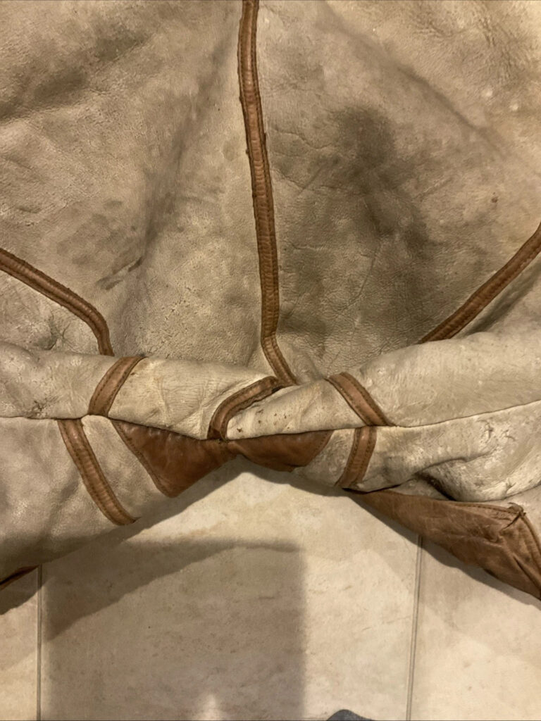 Original AAF B-7 WW2 Shearling Flight Jacket, A-6 Pants 38 R W/ Mittens READ