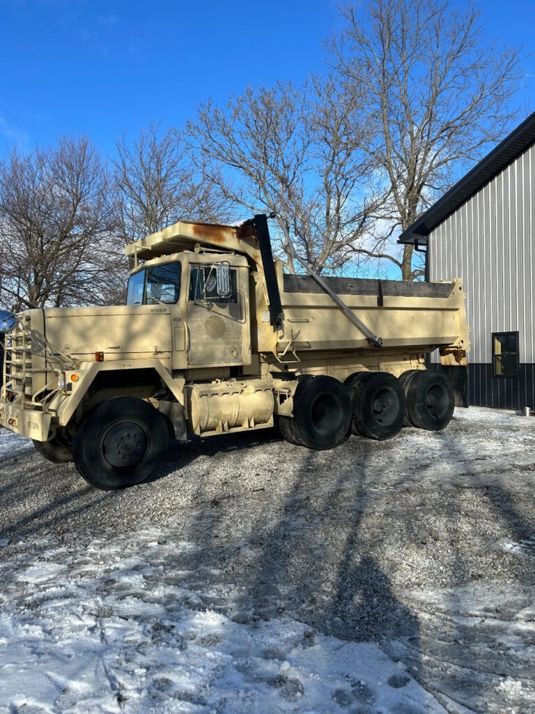 1979 Am General M917 6X6 Dump Truck Cummins Diesel Engine Low Miles 2007 Rebuild