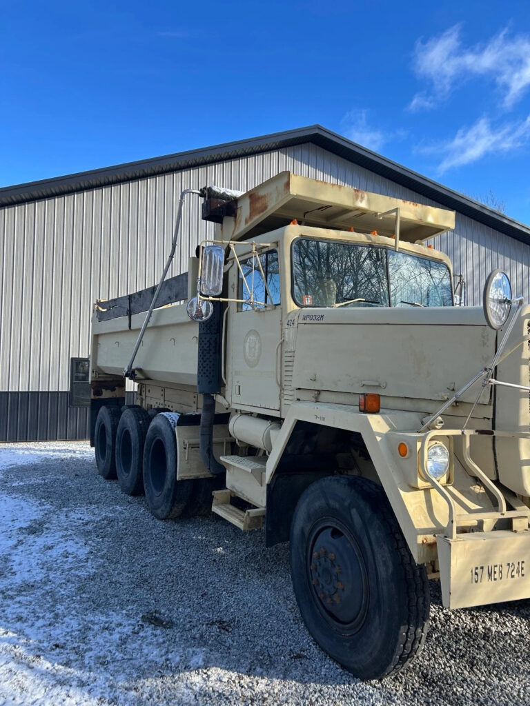 1979 Am General M917 6X6 Dump Truck Cummins Diesel Engine Low Miles 2007 Rebuild