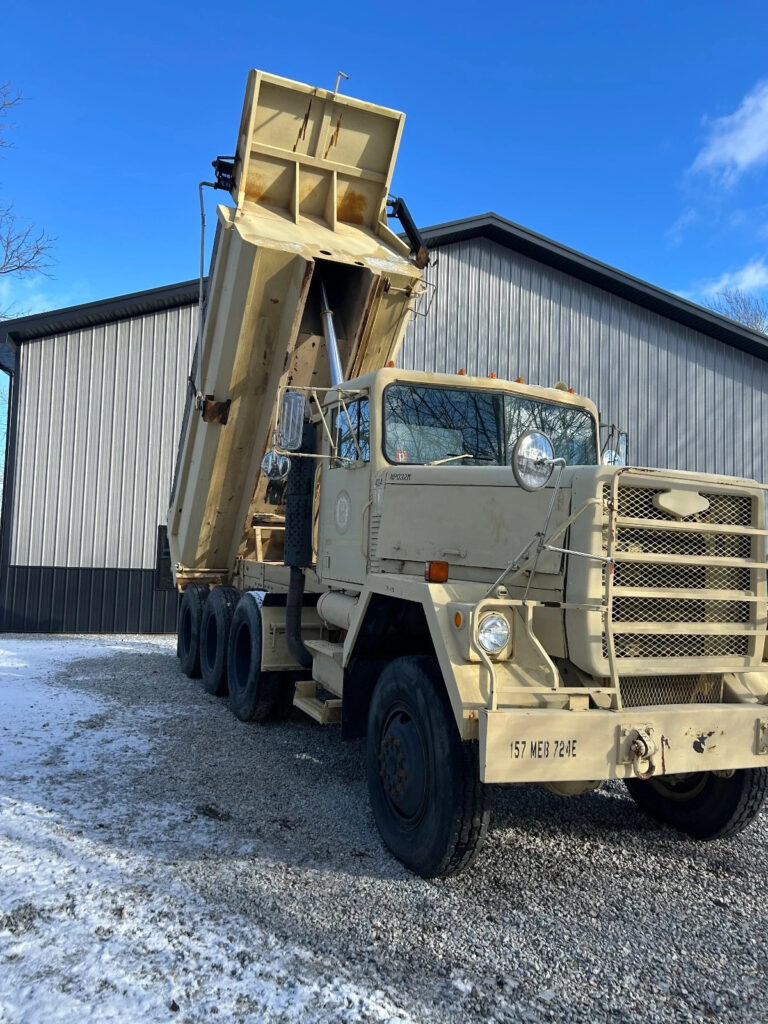 1979 Am General M917 6X6 Dump Truck Cummins Diesel Engine Low Miles 2007 Rebuild