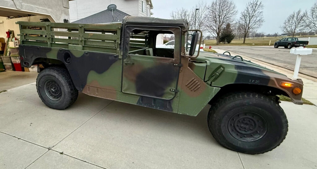 1993 Am General M998 Military Humvee Cargo 4×4 Hmmwv