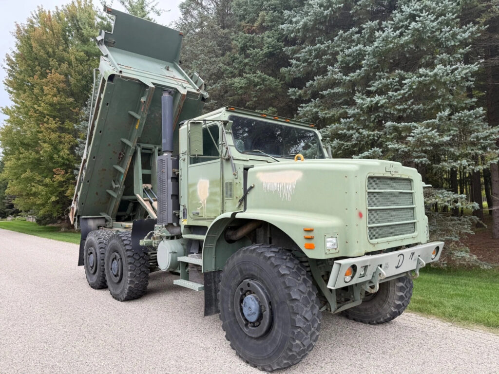 2004 Oshkosh Mk30a1 MTVR 6×6 dump Truck off road Military