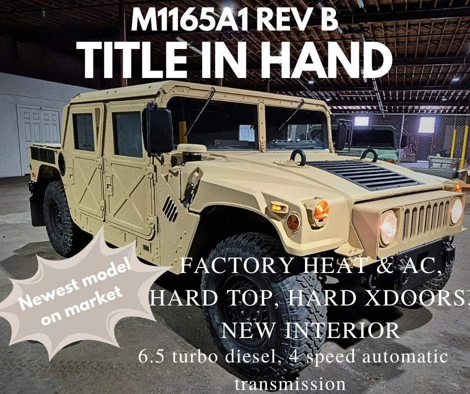 2009 M1165a1 Rev B Hmmwv