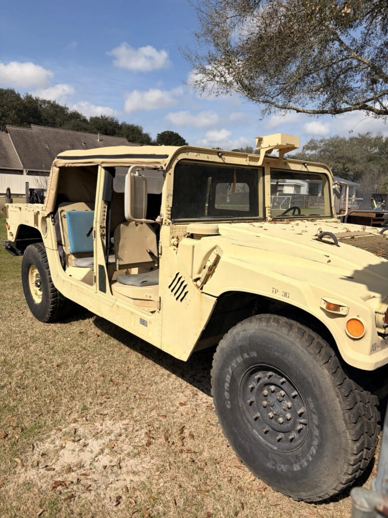 Am General M1097r1 Hmmwv 4 Door Soft Top W/truck Body Runs Great!