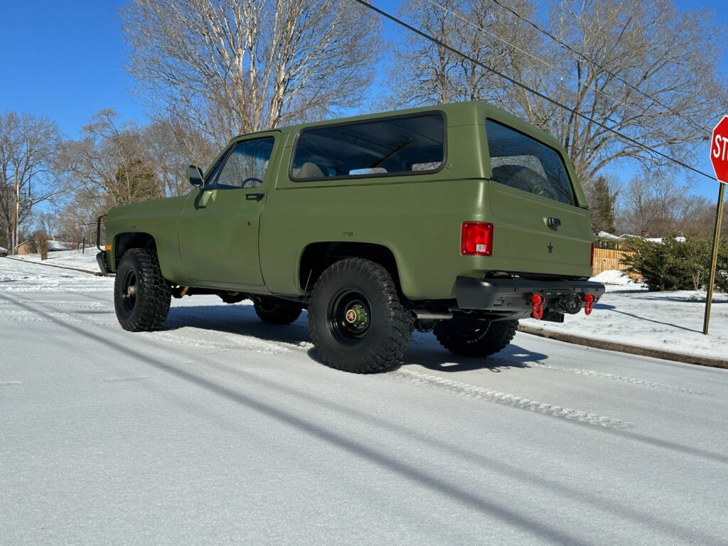Restored M1009 CUCV Square body Chevy Blazer