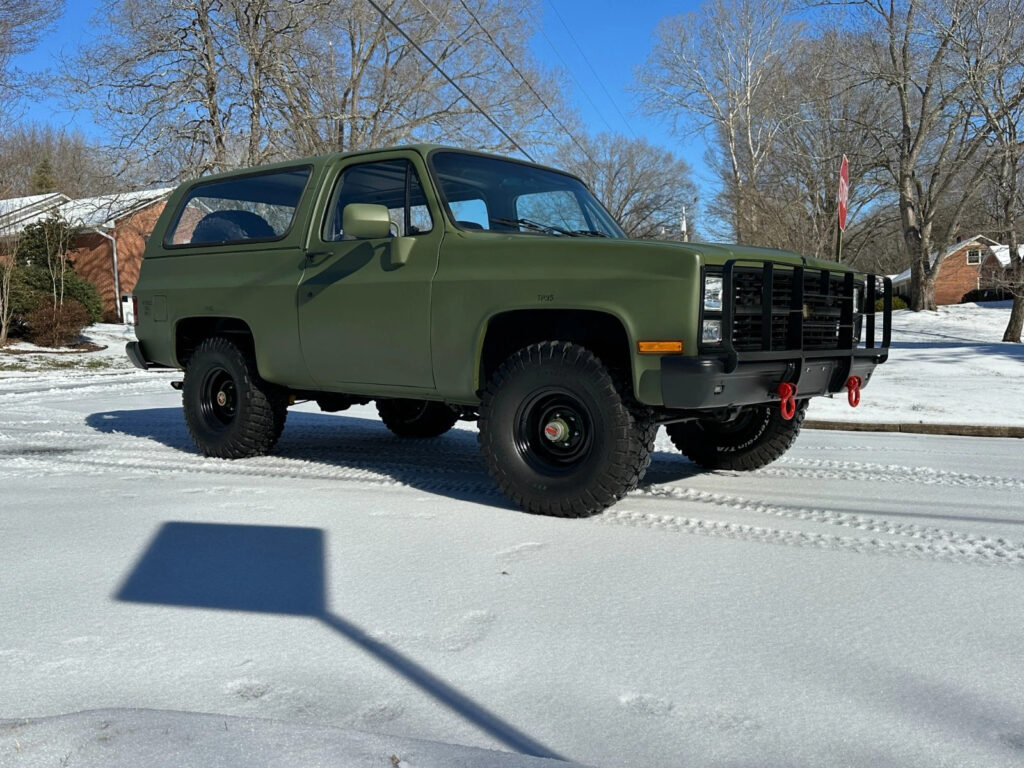Restored M1009 CUCV Square body Chevy Blazer