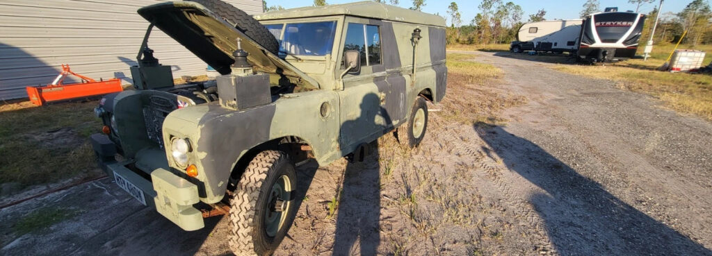 1981 Land Rover Series 3 109 Defender Ex-Mod FFR | FL Title Petrol 24V