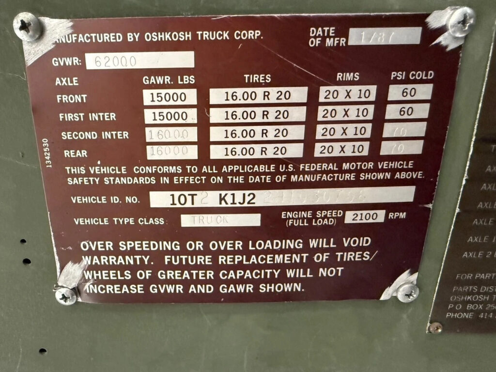 Hemtt M977 8×8 Truck