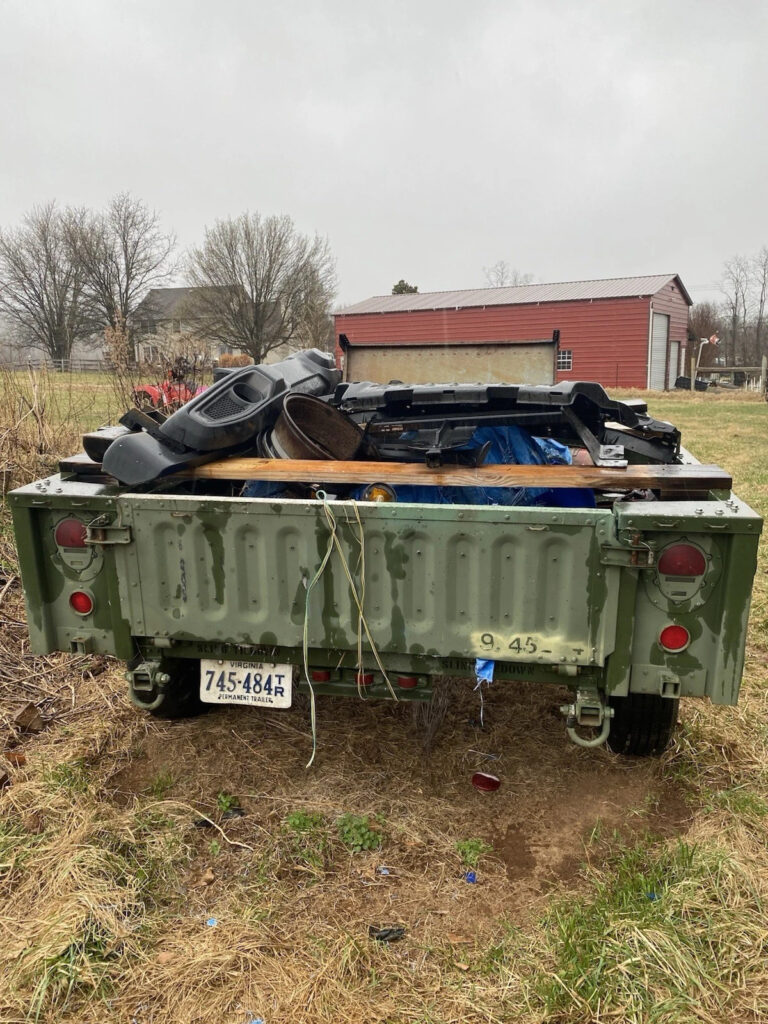 M1102 Military 1.25 Ton Trailer