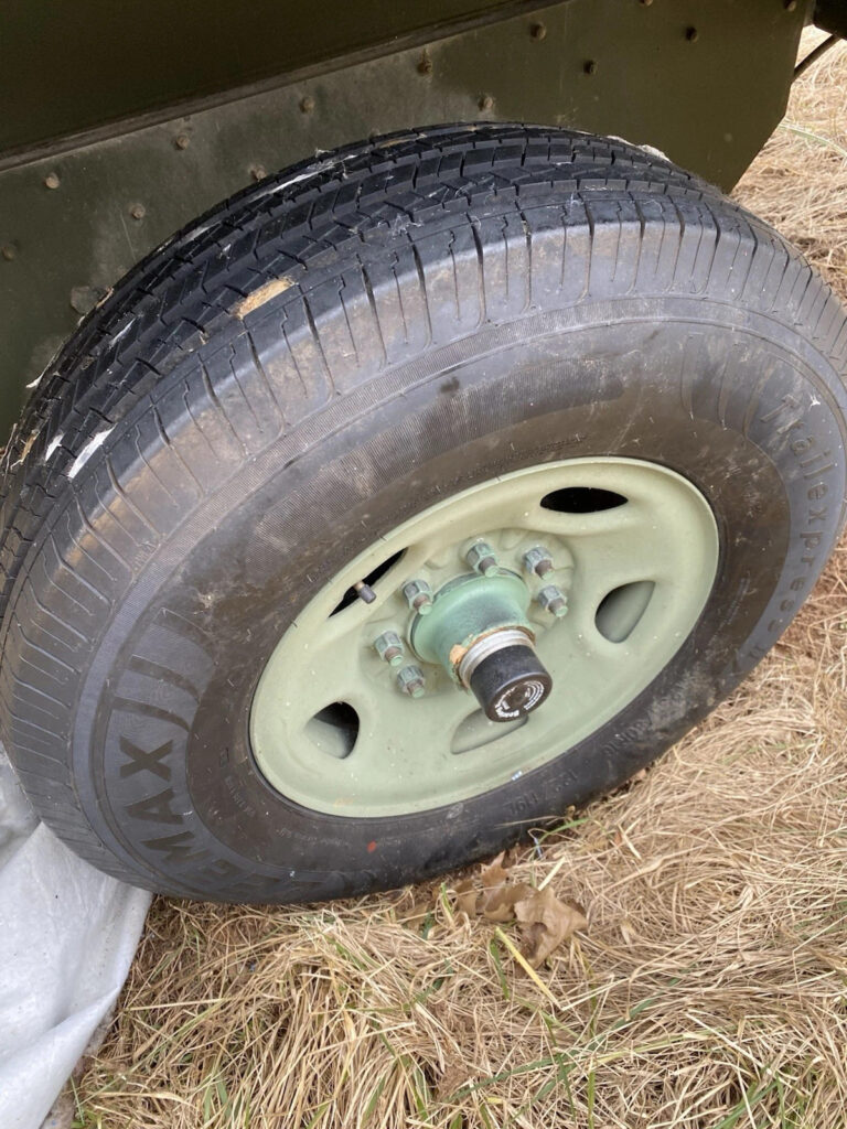 M1102 Military 1.25 Ton Trailer