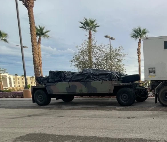 M989a1 Heavy Expanded Mobility Ammunition Trailer