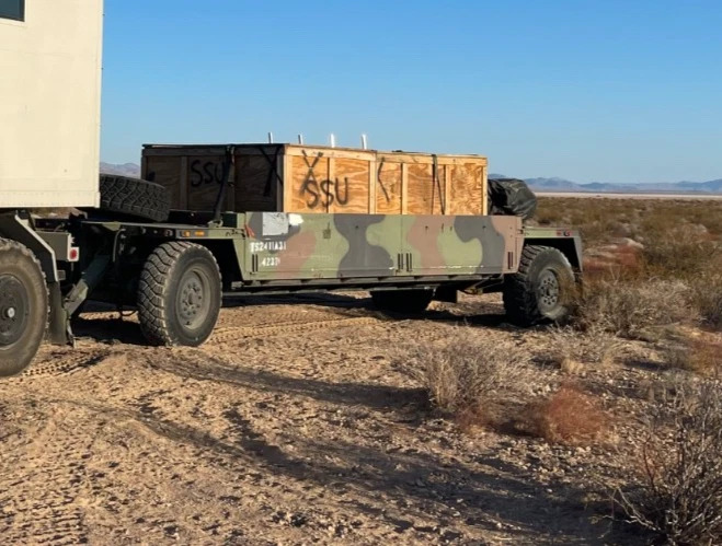 M989a1 Heavy Expanded Mobility Ammunition Trailer