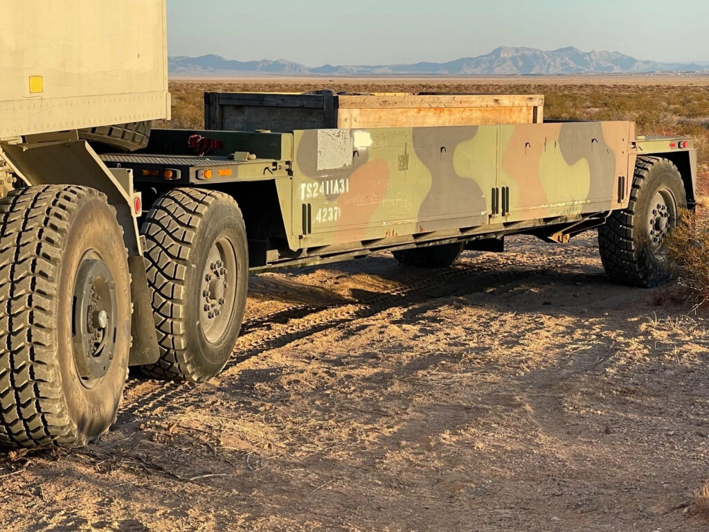 M989a1 Heavy Expanded Mobility Ammunition Trailer