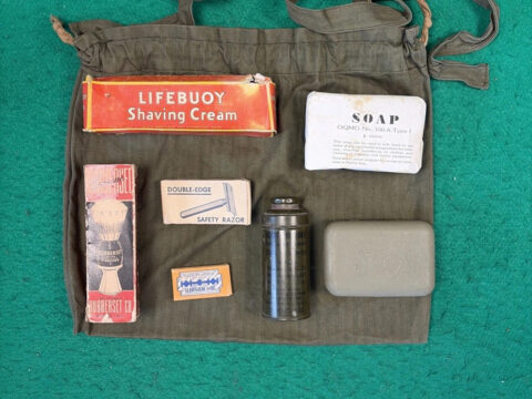 Original WW II U.S. Toiletry Kit See Description For Details for sale