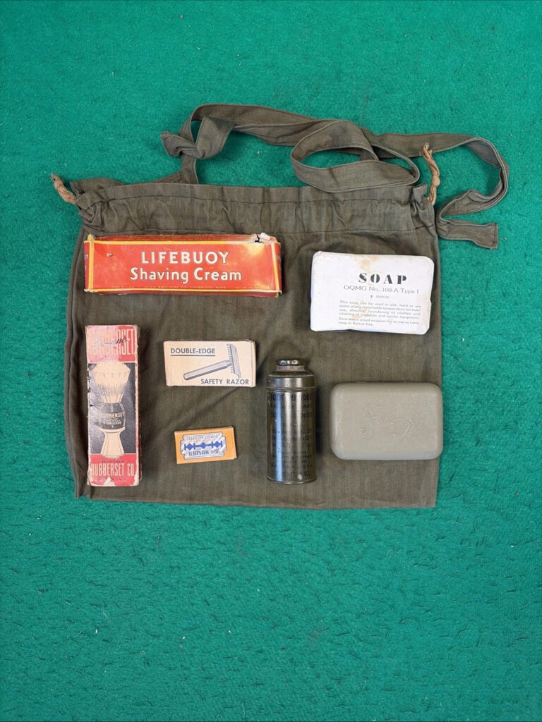 Original WW II U.S. Toiletry Kit See Description For Details