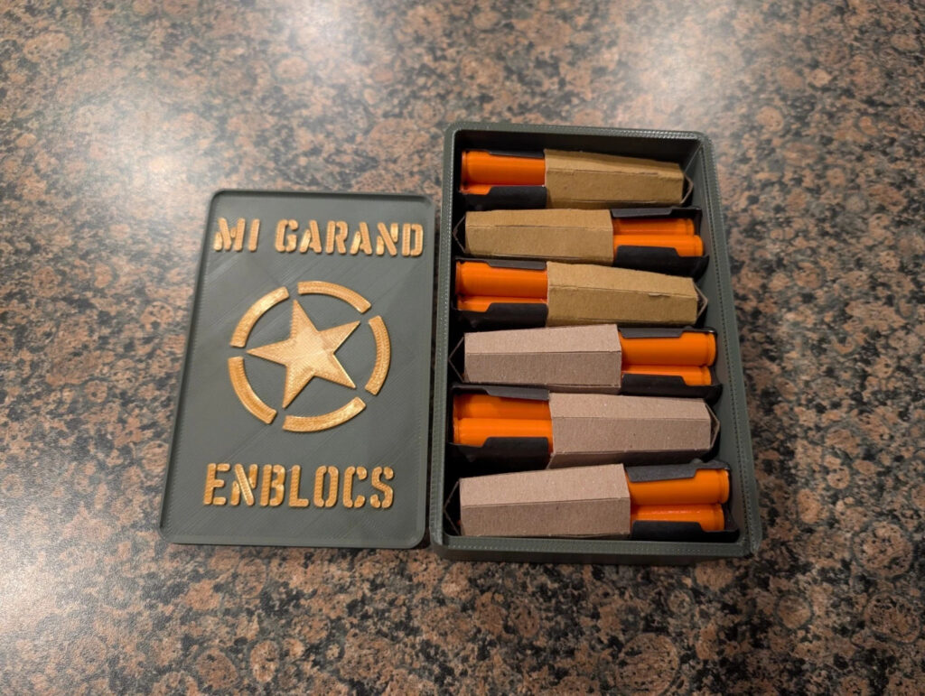 M1 Garand Enbloc Clip Storage Box (Box Only)