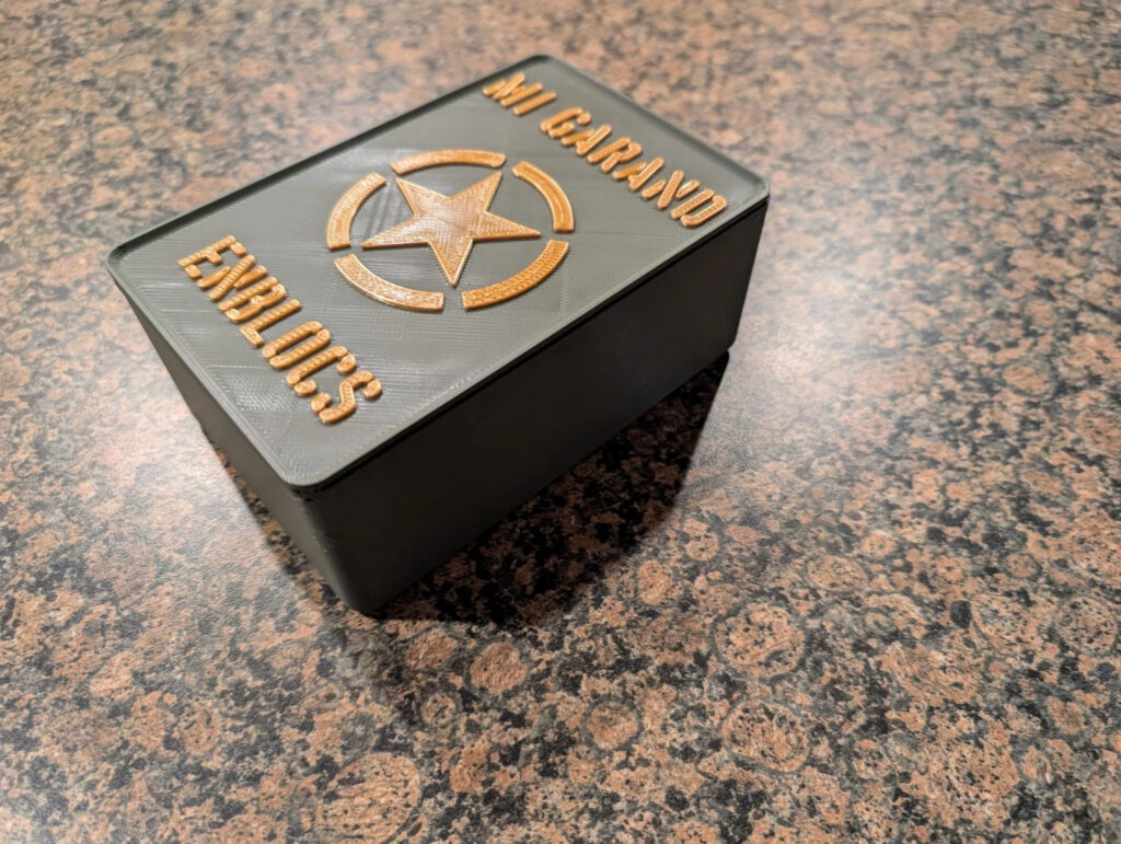 M1 Garand Enbloc Clip Storage Box (Box Only)