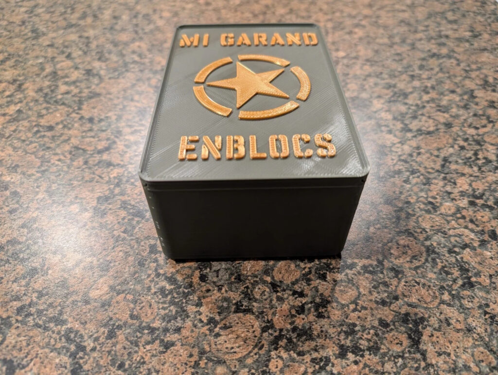 M1 Garand Enbloc Clip Storage Box (Box Only)