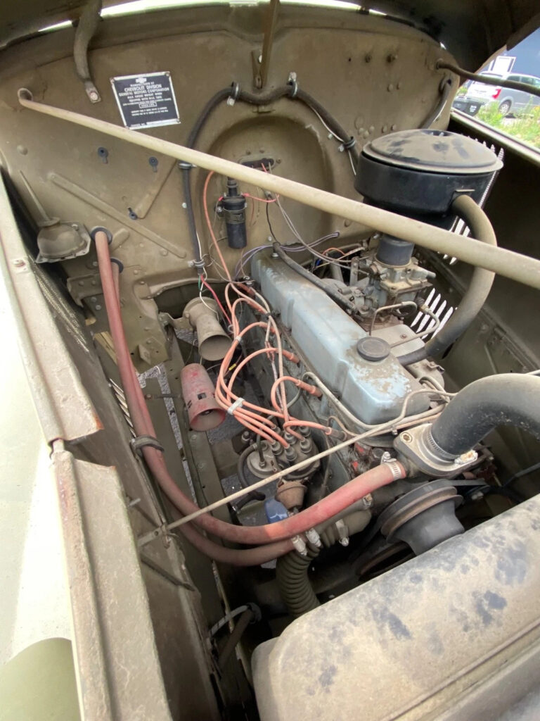 RARE Original WWII US ARMY 1942 Chevy G506 Personal Carrier Truck