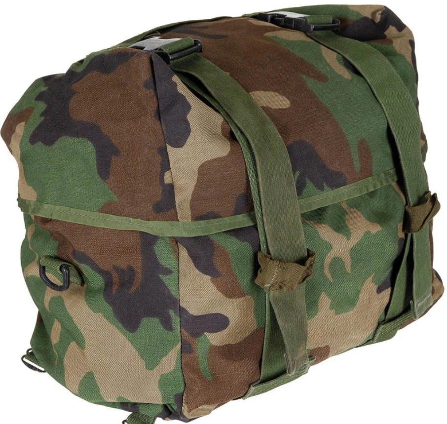 Sleep System Carrier Woodland camo Molle II M81 USGI for Sleeping bag Utility