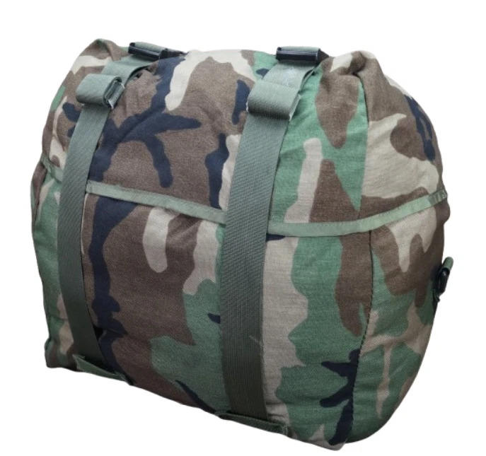 Sleep System Carrier Woodland camo Molle II M81 USGI for Sleeping bag Utility
