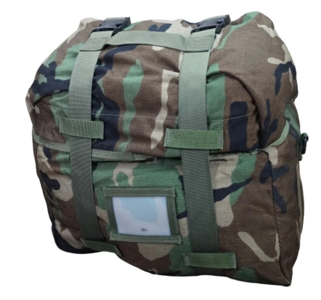 Sleep System Carrier Woodland camo Molle II M81 USGI for Sleeping bag Utility