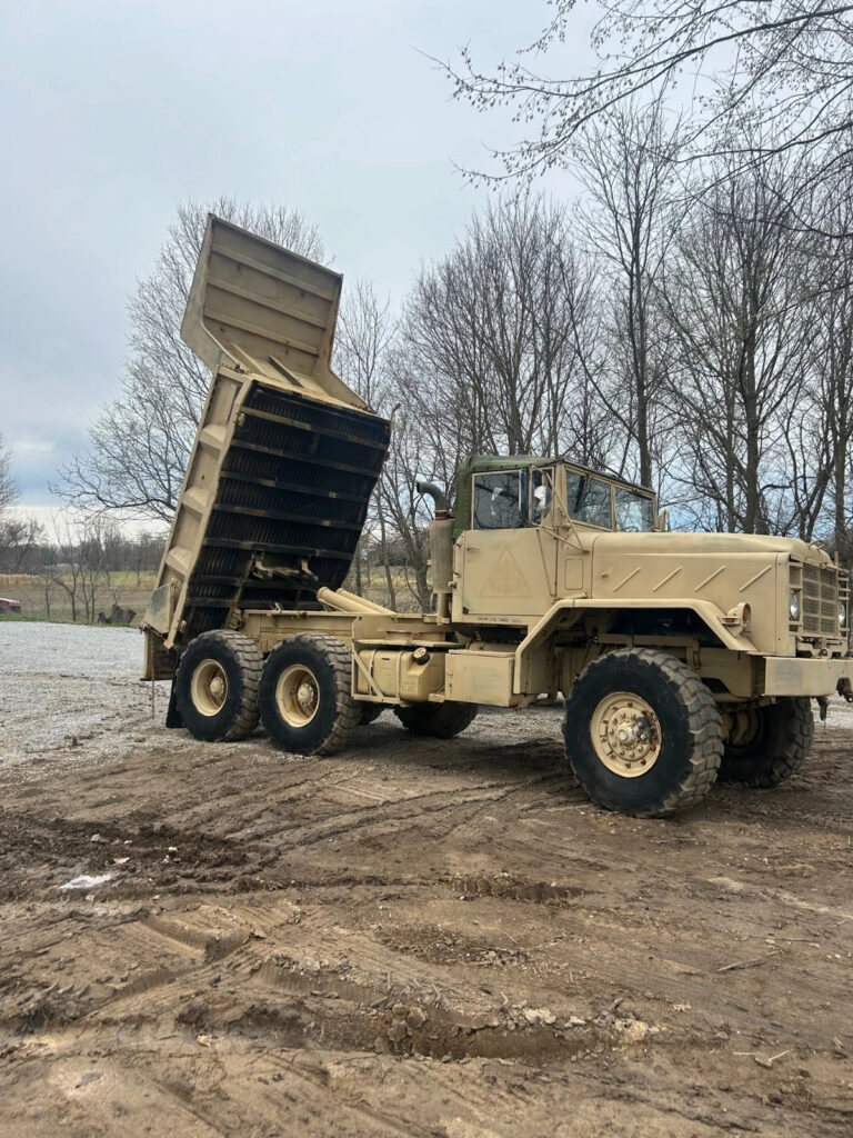 1990 BMY Military Dump Truck M929a2 6×6 Cummins Turbo Diesel