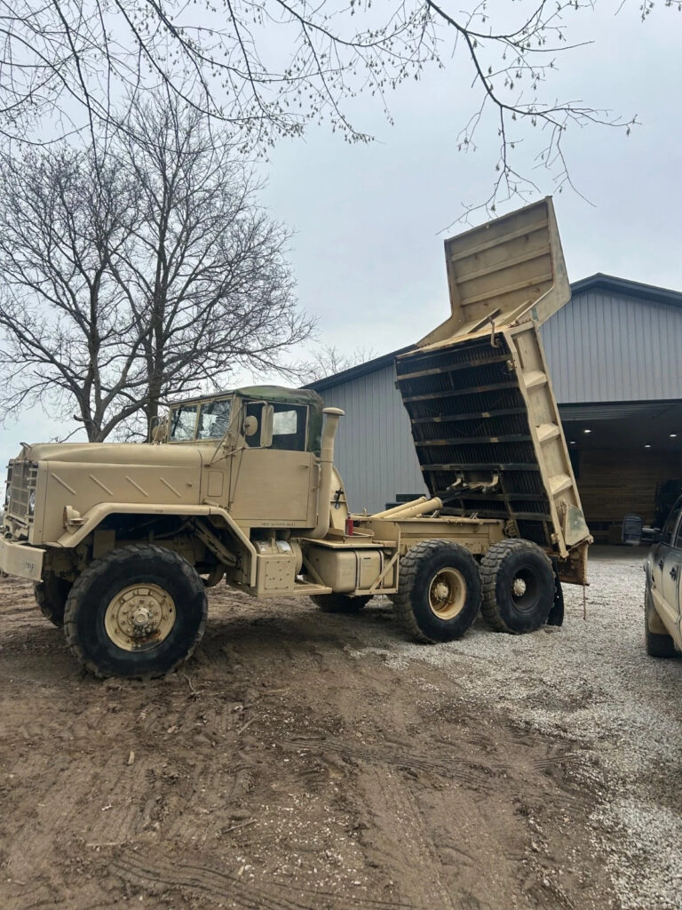1990 BMY Military Dump Truck M929a2 6×6 Cummins Turbo Diesel