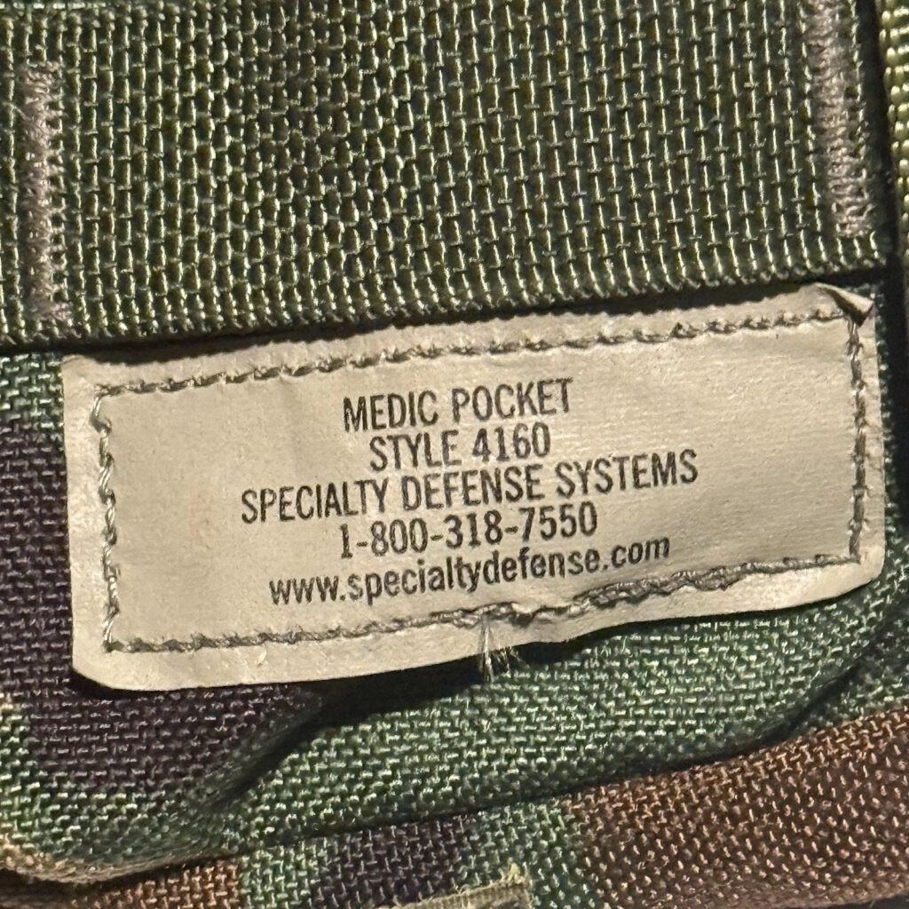 USGI M81 / Woodland Medic Pocket Molle II Oldgen GWOT – Specialty Defense SDS