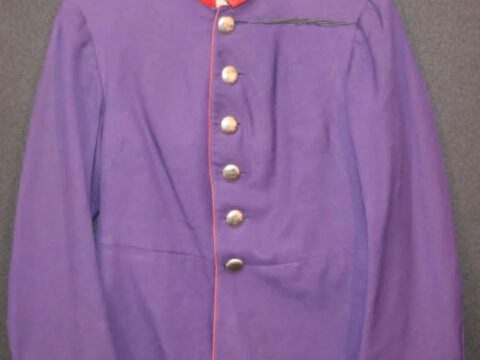 Original WWI K.u.k Austrian Officers Tunic Oberleutnant Blaschutty Far105 Rare! for sale