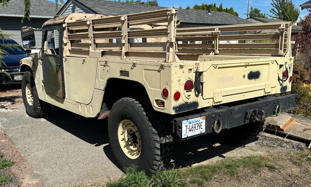 2012 Am General Hmmwv M1097r1 Military Humvee Rebuilt Th400 Runs Great 25k Miles