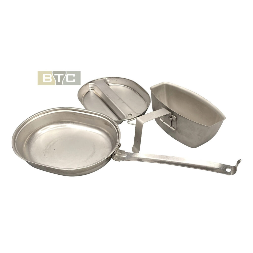 Mess Kit & Canteen Cup Set, US Army M1942 – Original GI